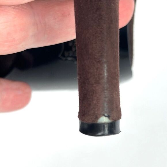 Yves Saint Laurent Brown Suede Pumps Pointed Toe US 9 1/2 - Picture 16 of 16